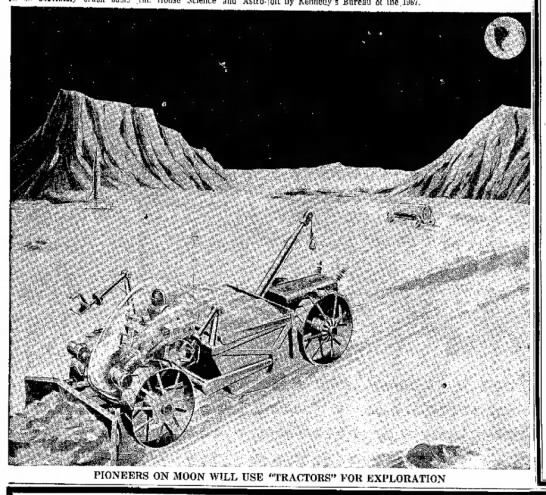 Future moon pioneers - 1962